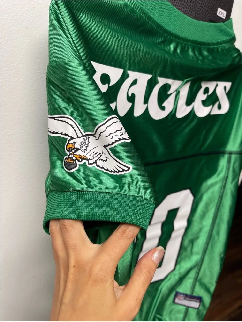 NFL EAGLES Philadelphia Officially Licensed Kelly Green Throwback Pet Jersey XXL